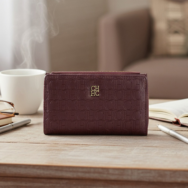 Luxury Bags In China - Короткий женский кошелек CH с кожаным