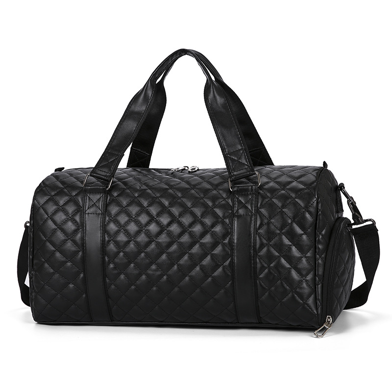 Weekender Bag Duffle - Женская спортивная сумка-тоут из ПУ кожи,