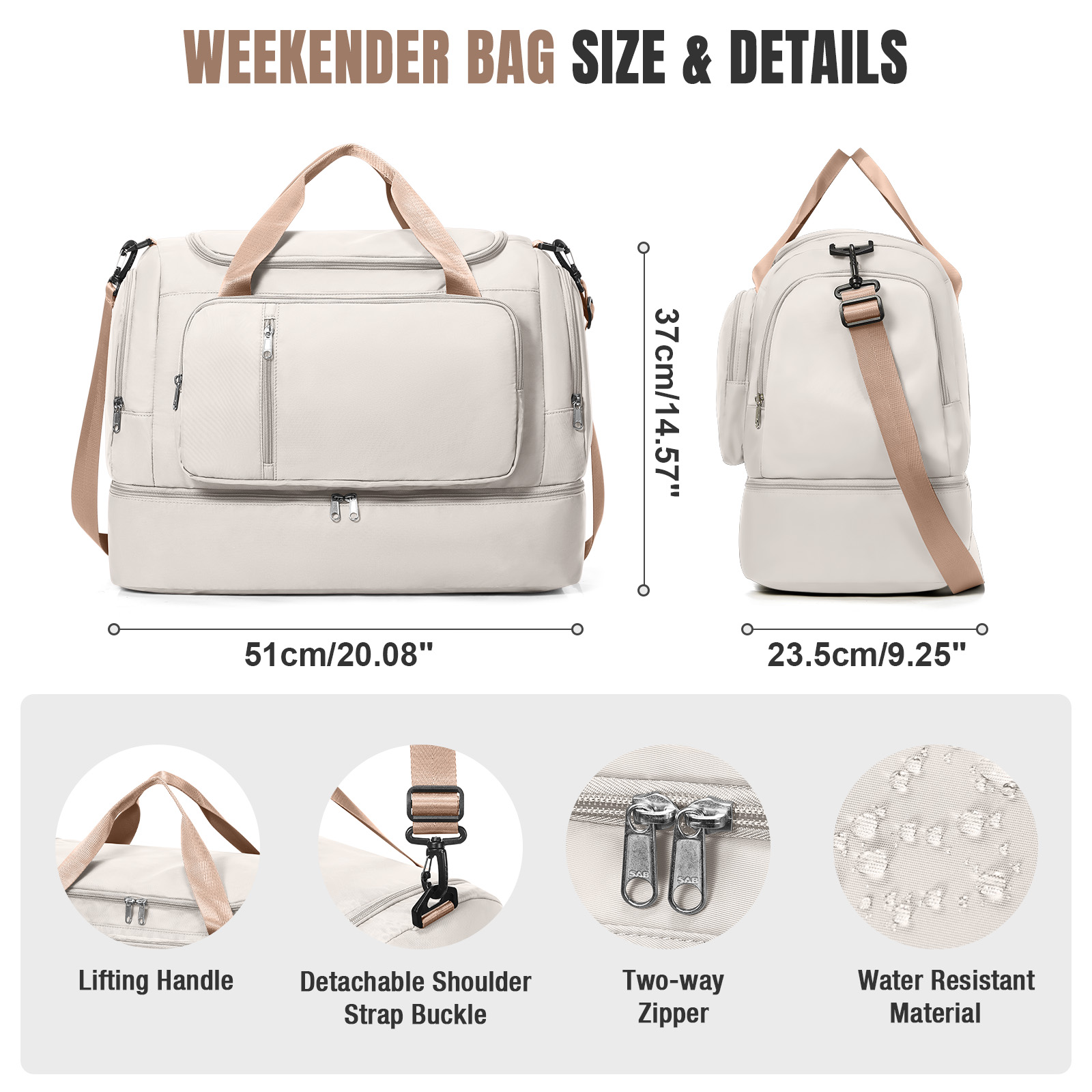 Дорожные сумки для личных веще – обзор и цена Weekender Bag Duffle