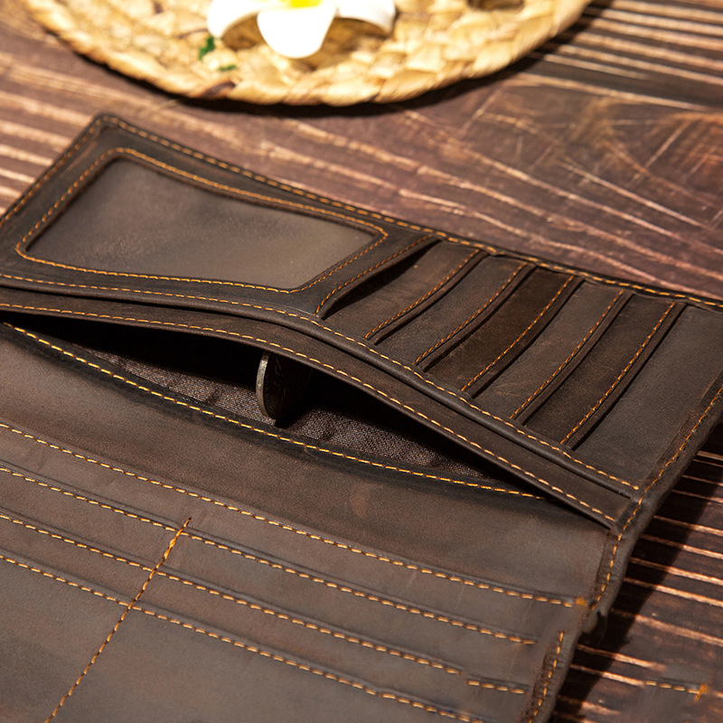 Мужской кошелек из натуральной – обзор и цена Wristlet Wallet Zipper