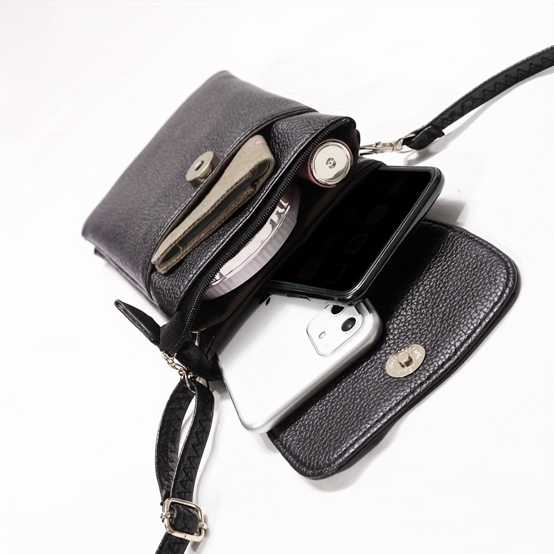 Женская кожаная сумка через пл – обзор и цена Wristlet Wallet Zipper