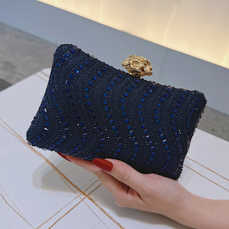 Элегантный темно-синий клатч д – обзор и цена Luxury Bags Blue