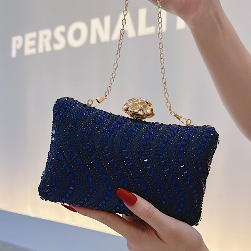 Элегантный темно-синий клатч д – обзор и цена Luxury Bags Blue
