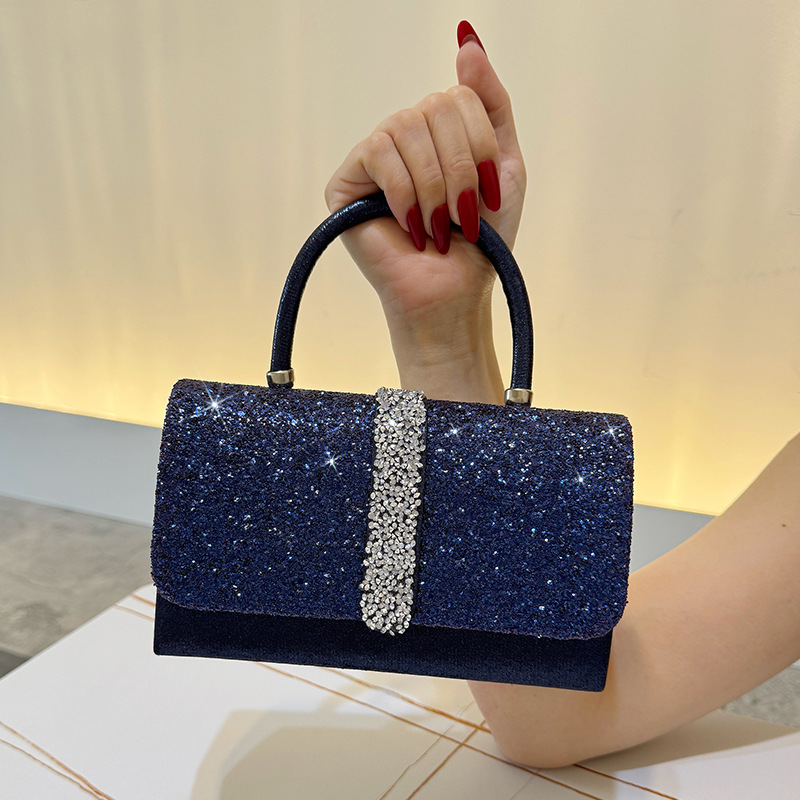Роскошная блестящая вечерняя с – обзор и цена Luxury Bags Blue