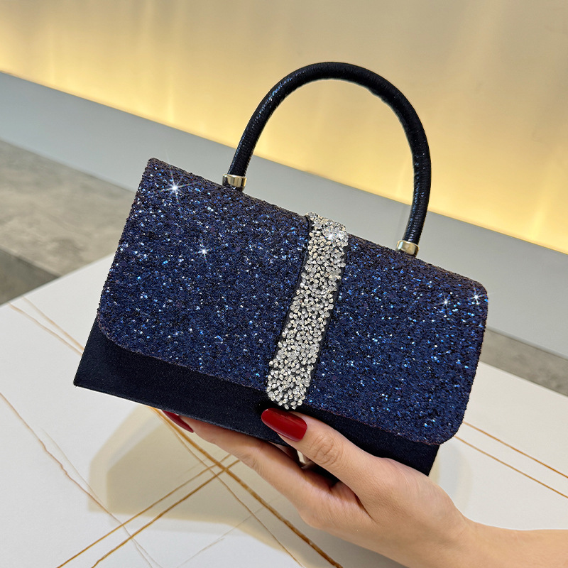 Роскошная блестящая вечерняя с – обзор и цена Luxury Bags Blue